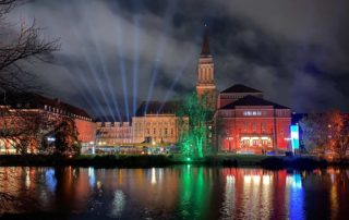 Kiel Opera House & Kiel City Hall Kieler Lichtermeer 2021