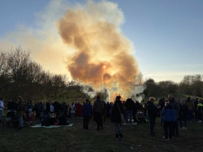 Easter fire 2022 Suchsdorf