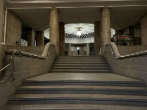 Treppe im Kieler Rathaus