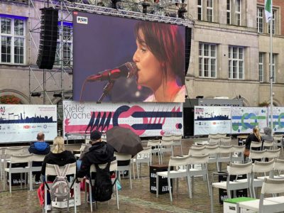 Lotte Live-Übertragung Kieler Woche 2020 Rathausplatz