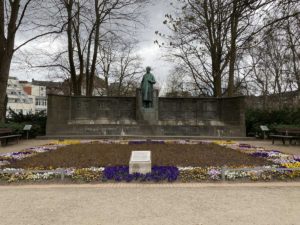 Ratsdienergarten Klaus Groth Denkmal