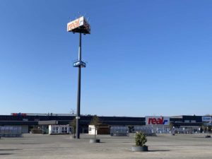 Real Ostseepark Schwentinental Parkplatz