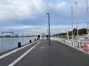 Reventloubrücke Kieler Förde SFK Fähre Anlegestelle