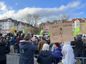 Protest Robert Habeck in Kiel