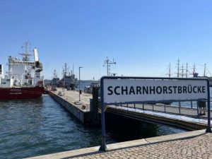 Scharnhorstbrücke Marinestützpunkt Kiel