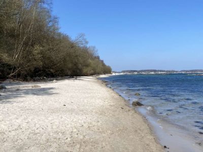 Schilksee natural beach Kiel Fjord