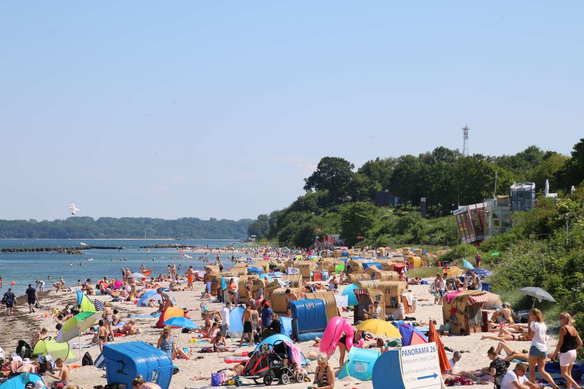 Schilksee Beach - vacation at the Baltic Sea