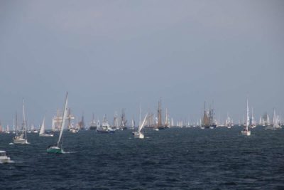 Kiel Windjammerparade 2020 Segelschiff in der Förde