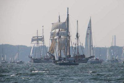 Segelschiffe Windjammertparade 2020 Kieler Förde