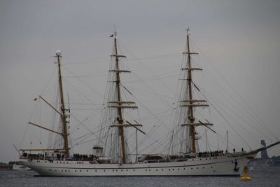 Gorch Fock sail training ship Kieler Förde