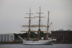 Gorch Fock in der Kieler Förde 04.10.2021