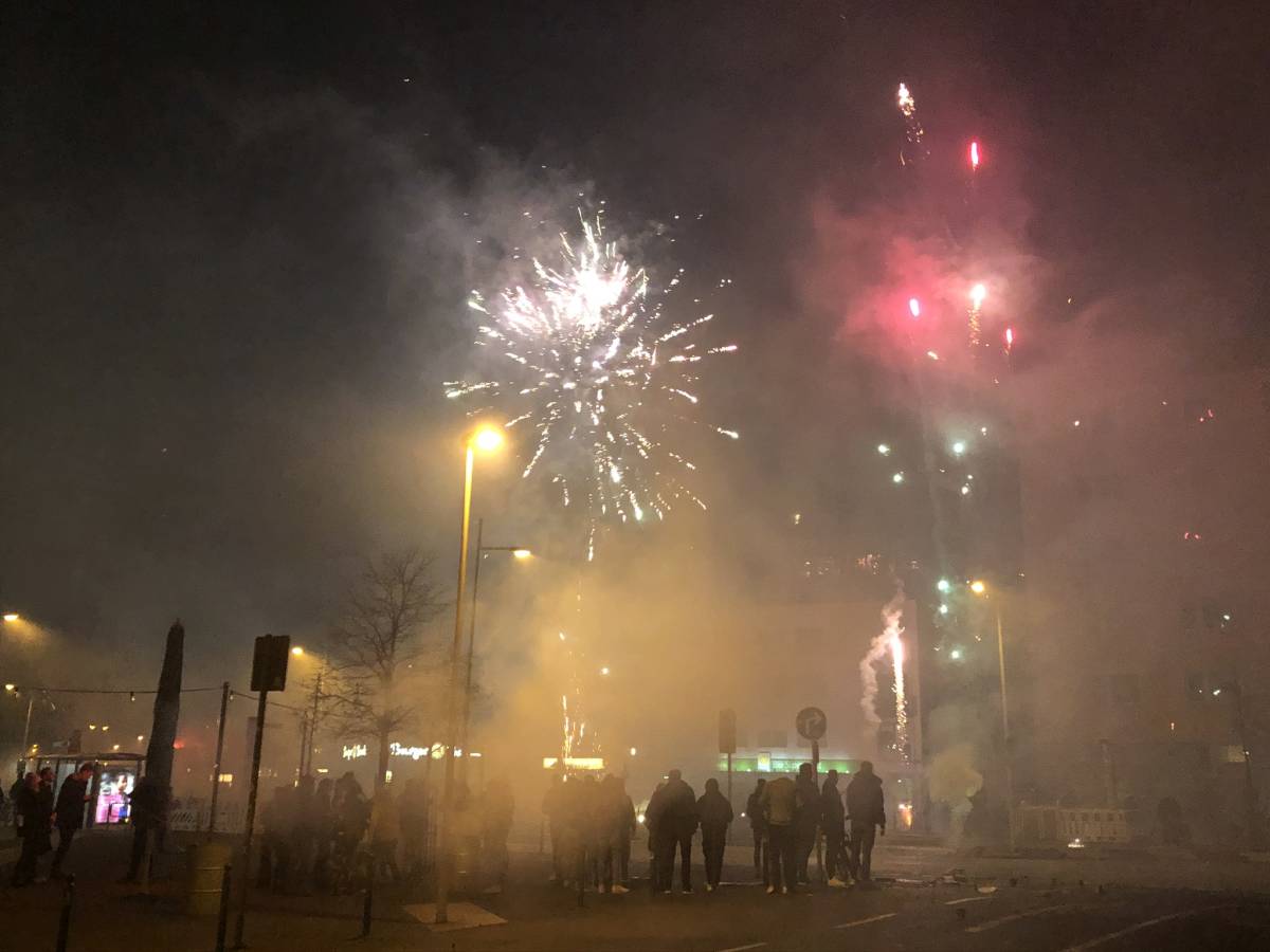 New Year's Fireworks Kiel 2019/2020