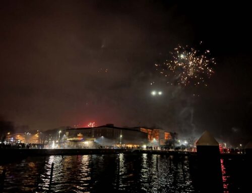 New Year’s Eve fireworks 2023 at the Kiellinie Kiel