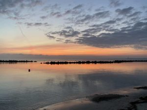 Badestrand Schilksee Sonnenaufgang