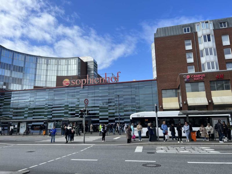 Sophienhof Kiel Einkaufszentrum Sophienblatt