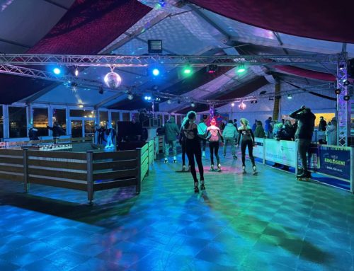 Eröffnung Stadtwerke Rollerfestival am Kieler Ostseekai am 16.11.2022