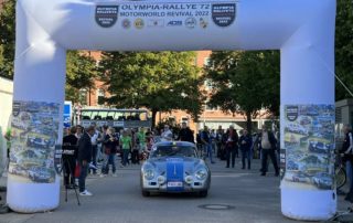 Start Olympia Rallye 2022 Kiel 8.8.2022