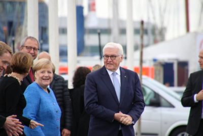 Steinmeier & Merkel in Kiel Tag der Einheit 2019