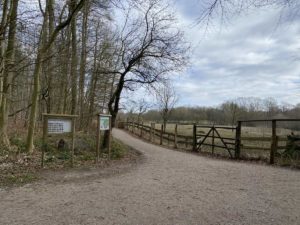 Animal enclosure Hasseldieksdamm circular hiking trail