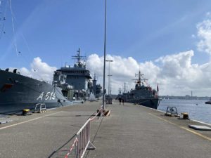 Kieler Woche Open Ship 2021 Gorch-Fock-Mole Kiel