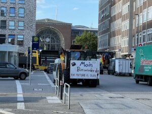 Bauern Demo Kiel ZOB