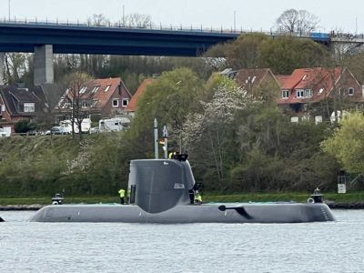 U-Boot RSS Impeccable im Nord-Ostsee-Kanal