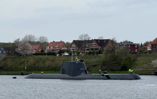 Submarine RSS Impeccable Kiel Canal