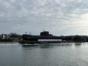 U-Boot U 17 auf dem Weg zum Technik Museum Sinsheim Speyer