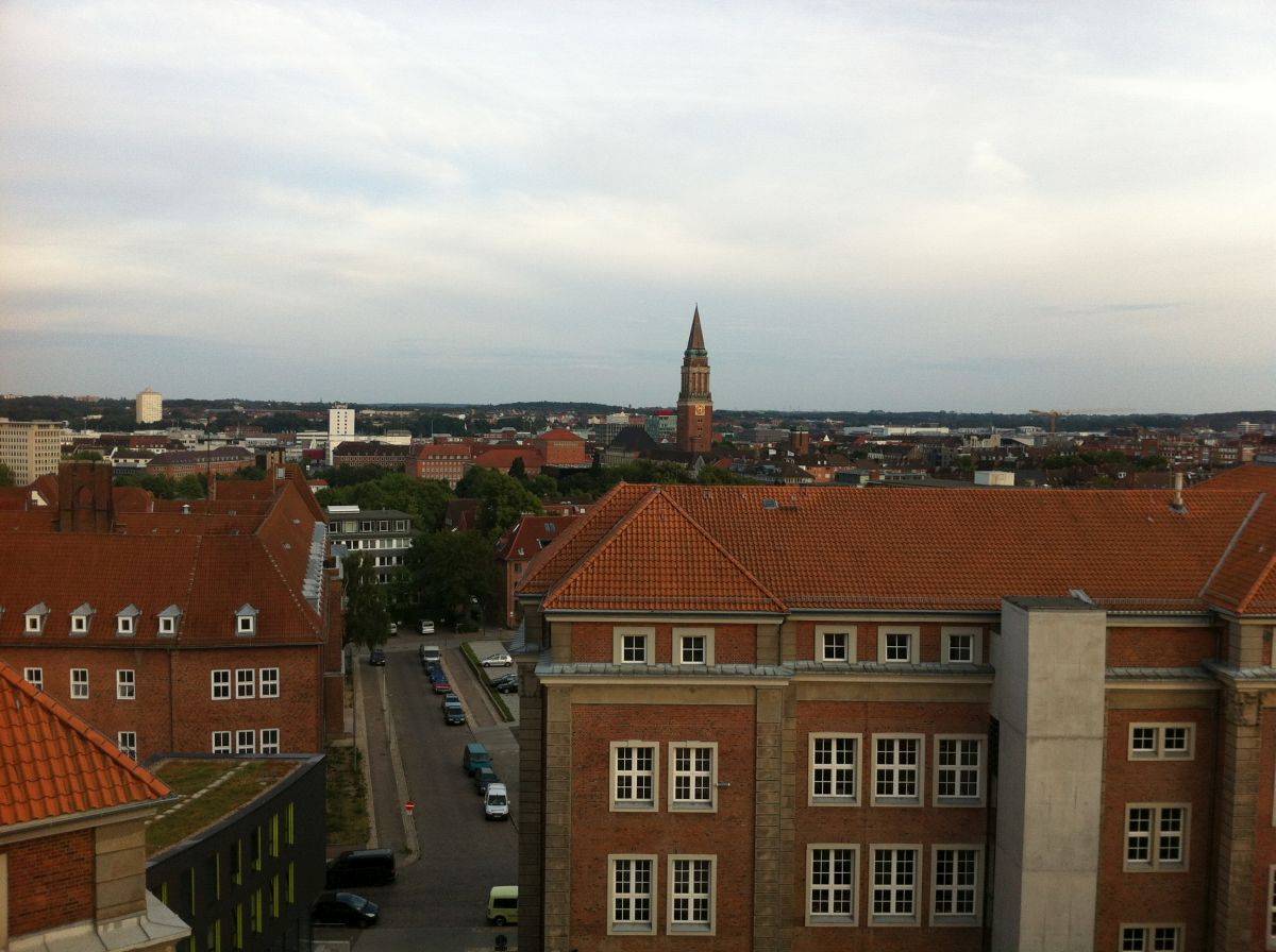 Über den Dächern von Kiel
