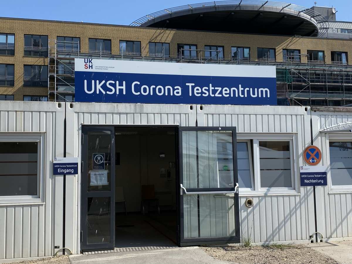 UKSH Corona Testzentrum Campus Kiel