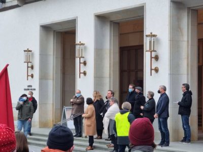 UKSH Kiel Warnstreik Landtag Schleswig-Holstein