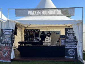 Wacken Foundation Verkaufsstand BOBs Rockcamp