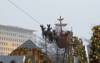 Kieler Weihnachtsdorf Rathausplatz Kiel