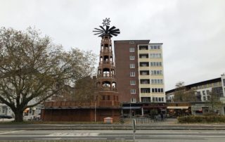 Christmas pyramid Kiel Holtenauer Strasse / Bernhardt-Minetti-Platz