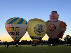 Willer Night Glow Heißluftballons Kieler Woche