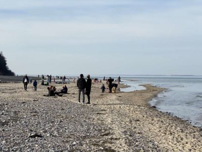 Beach Danish-Nienhof Winter weekend 21.02.2021